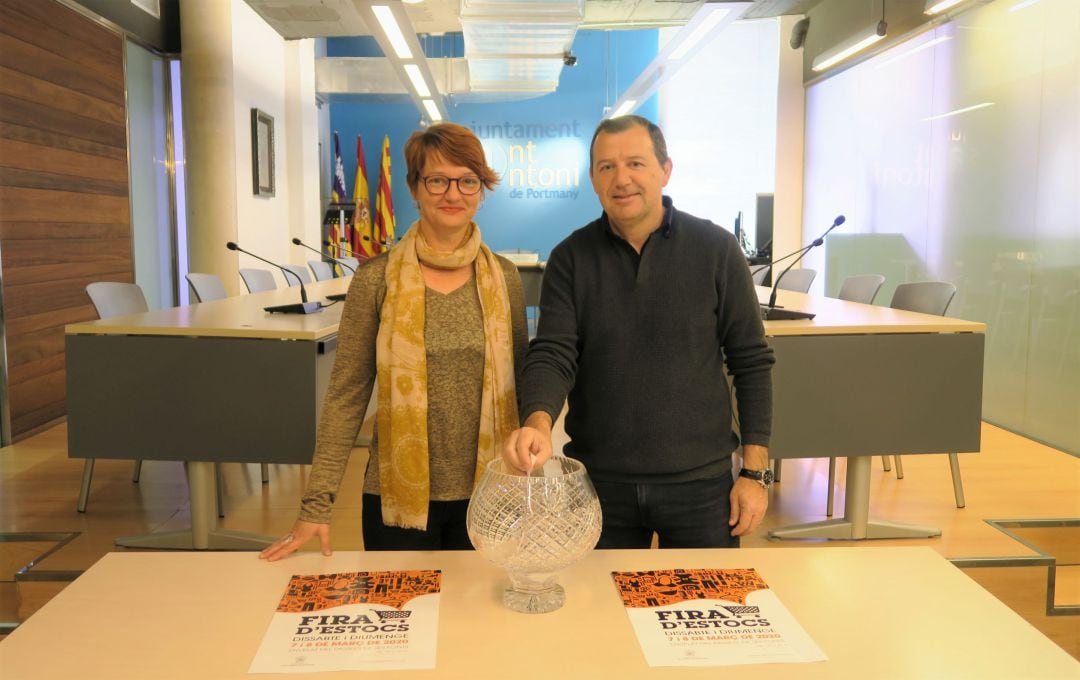 Imagen del sorteo de ubicación de los puestos.