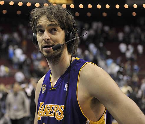 José Ramón de la Morena entrevistó a Pau Gasol