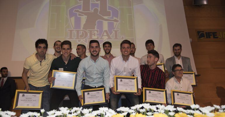 Once Ideal premiado en una edición anterior de los Premios Juego Limpio que organiza Radio Jaén.