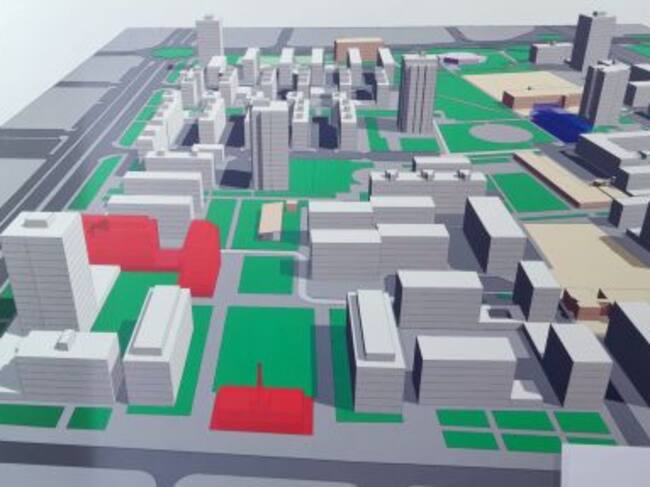 Infografía de la zona