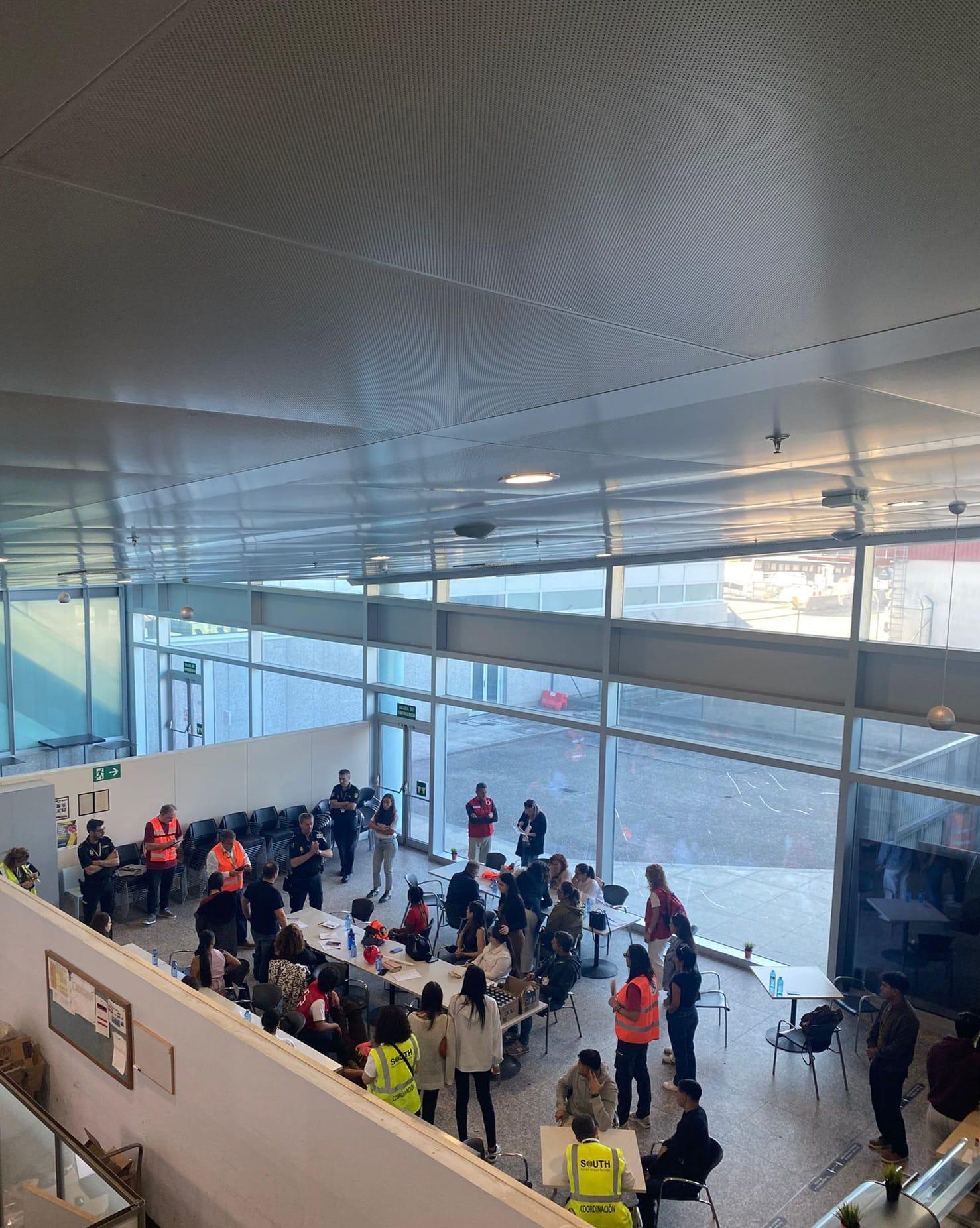 Peinador se pone a prueba con un simulacro de accidente