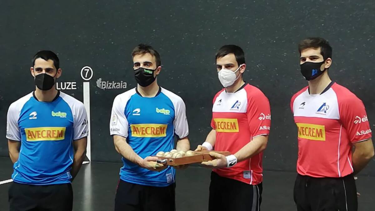 Primer billete para la final del parejas en juego