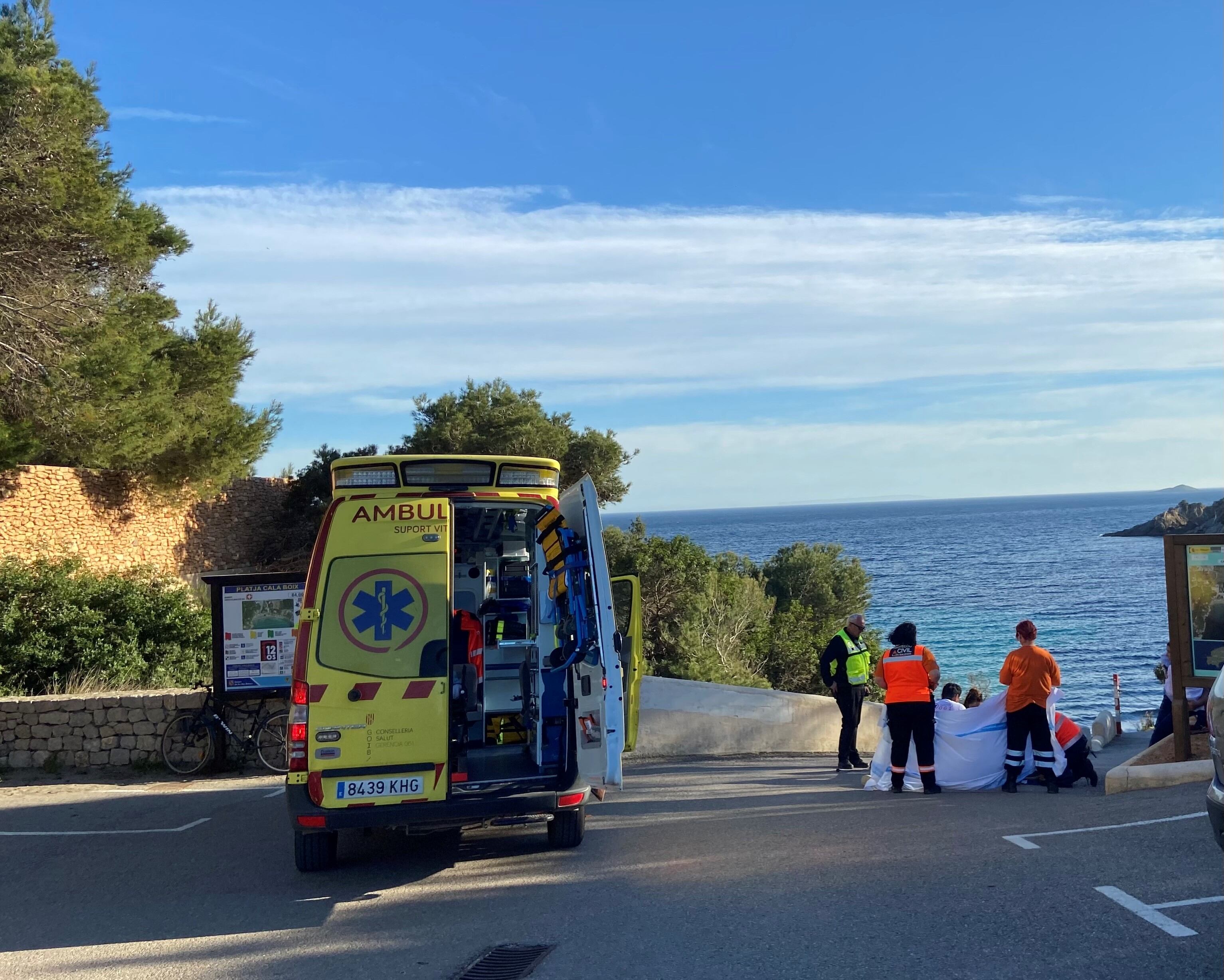 Los efectivos sanitarios no han podido hacer nada por salvar la vida de la mujer