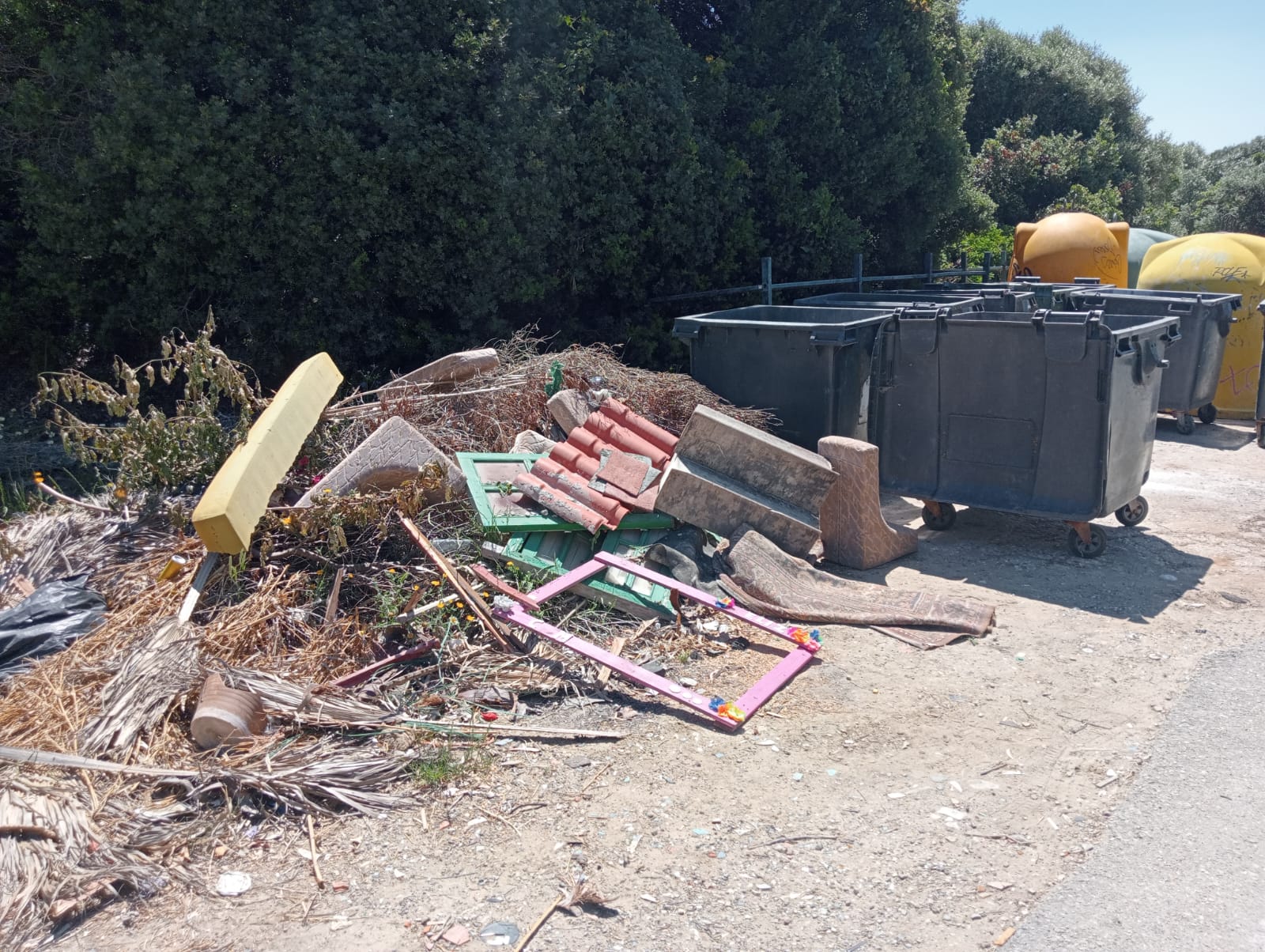 Residuos vertidos en Tarifa