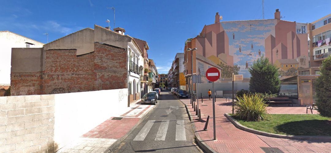 La calle Sierra, en Getafe