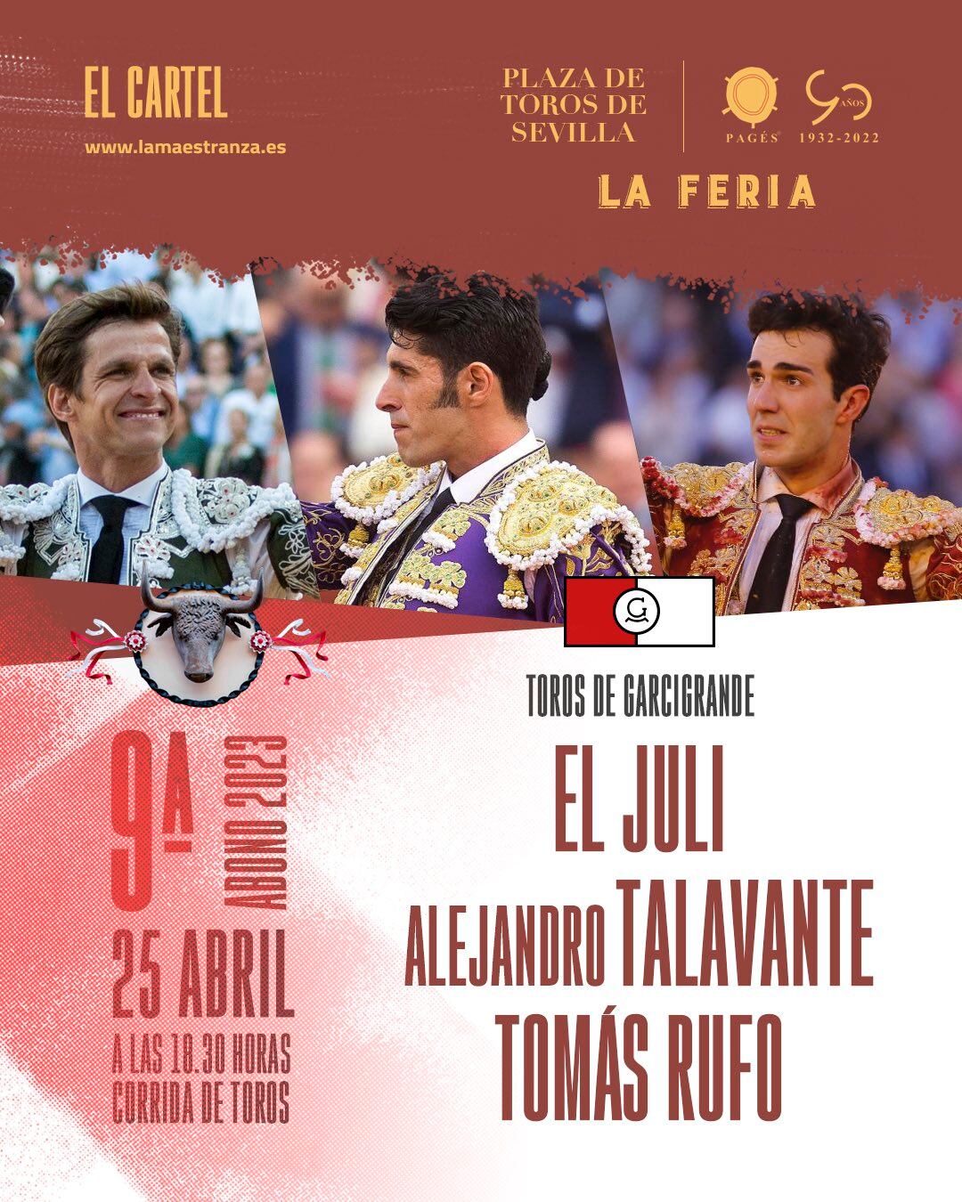 Cartel para este Martes de Farolillos en la Feria de Abril 2023