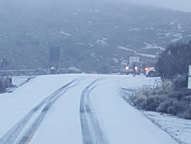 Nieve en Canarias