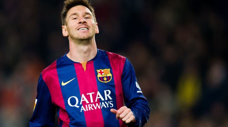 El jugador del Barcelona, en el encuentro ante el Atlético de Madrid.