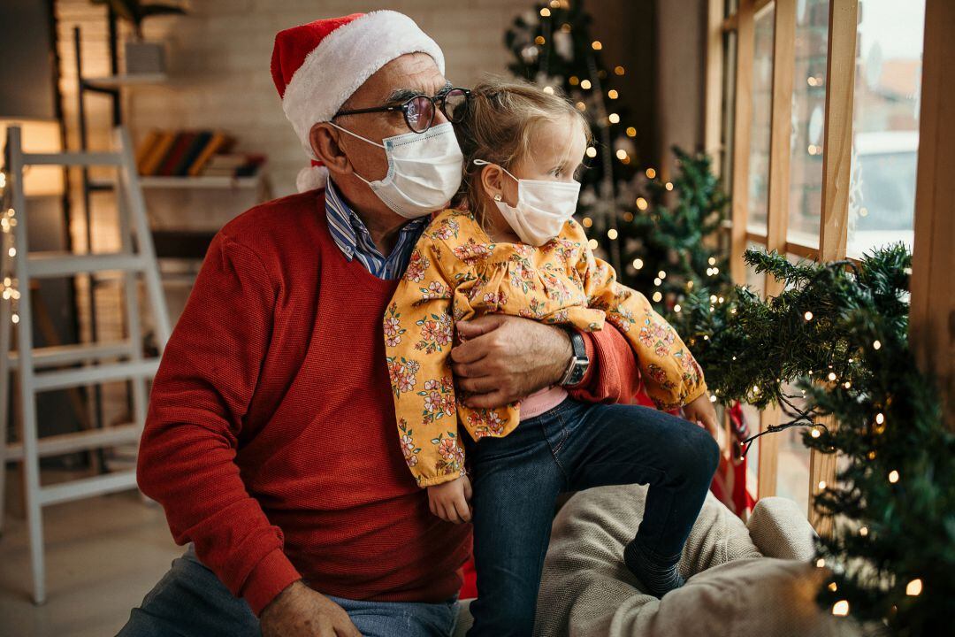 Navidades con mascarilla.