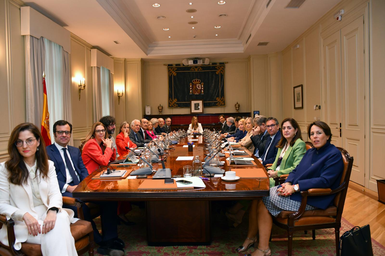 Reunión del pleno del CGPJ.