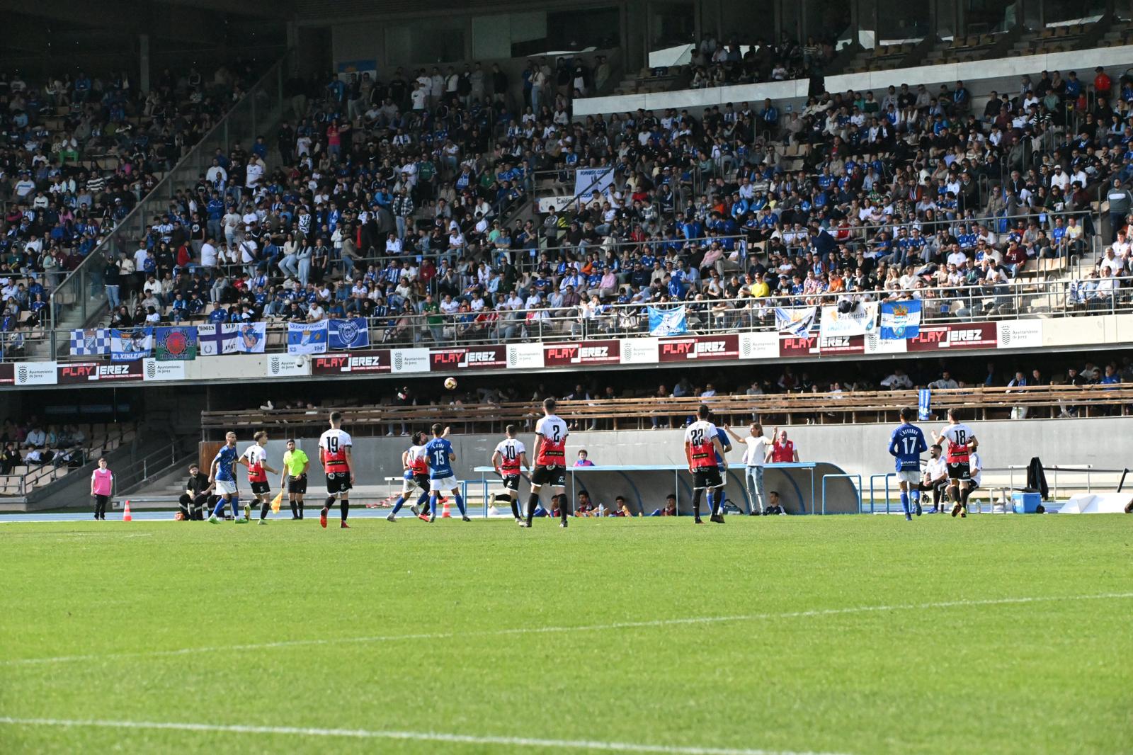 Imagen del partido ante el Espeleño