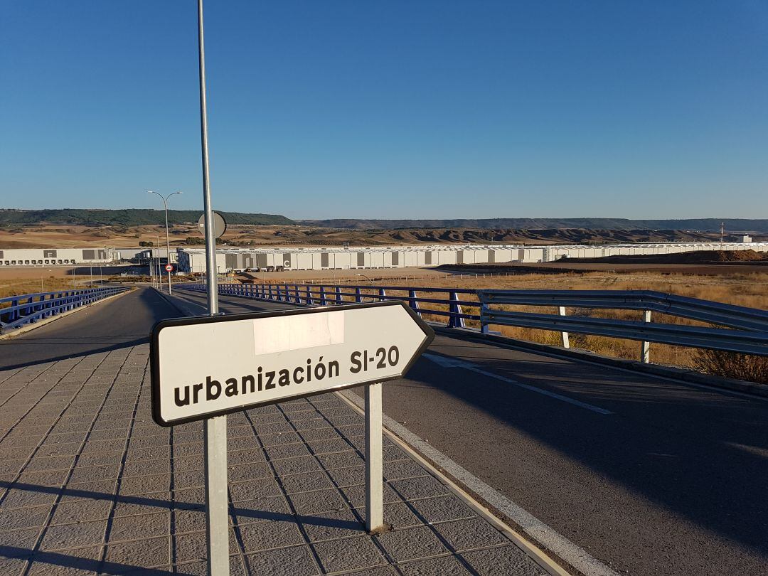 Polígono Industrial donde se ubica la parcela