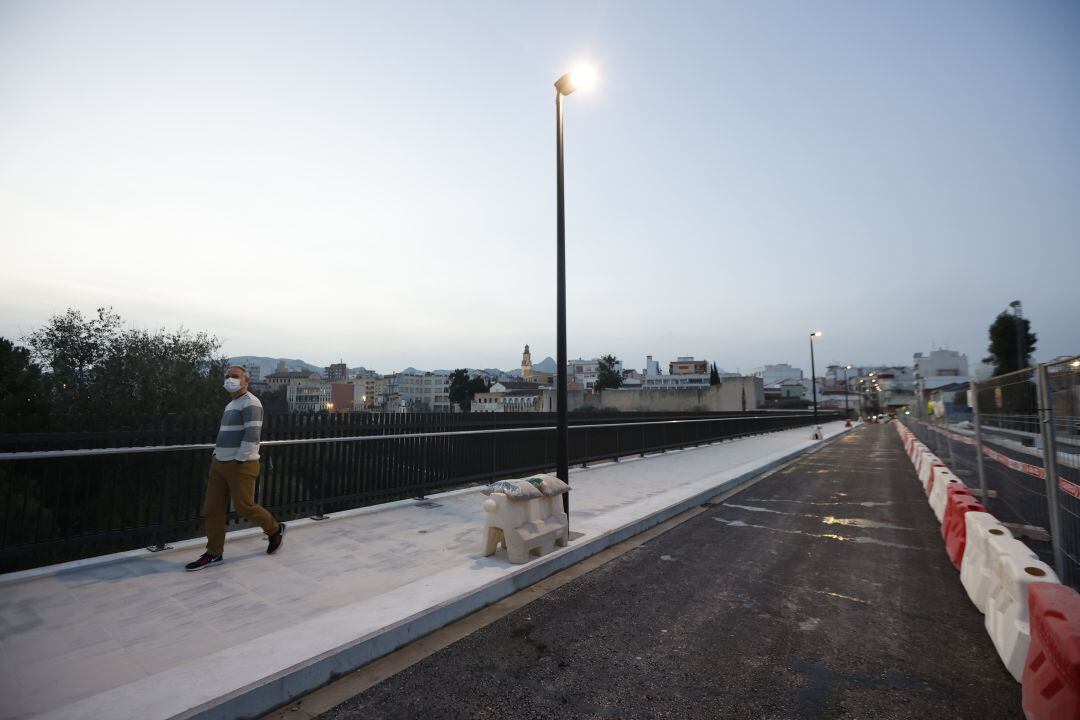 Apertura de parte del Pont d'Alacant de Gandia
