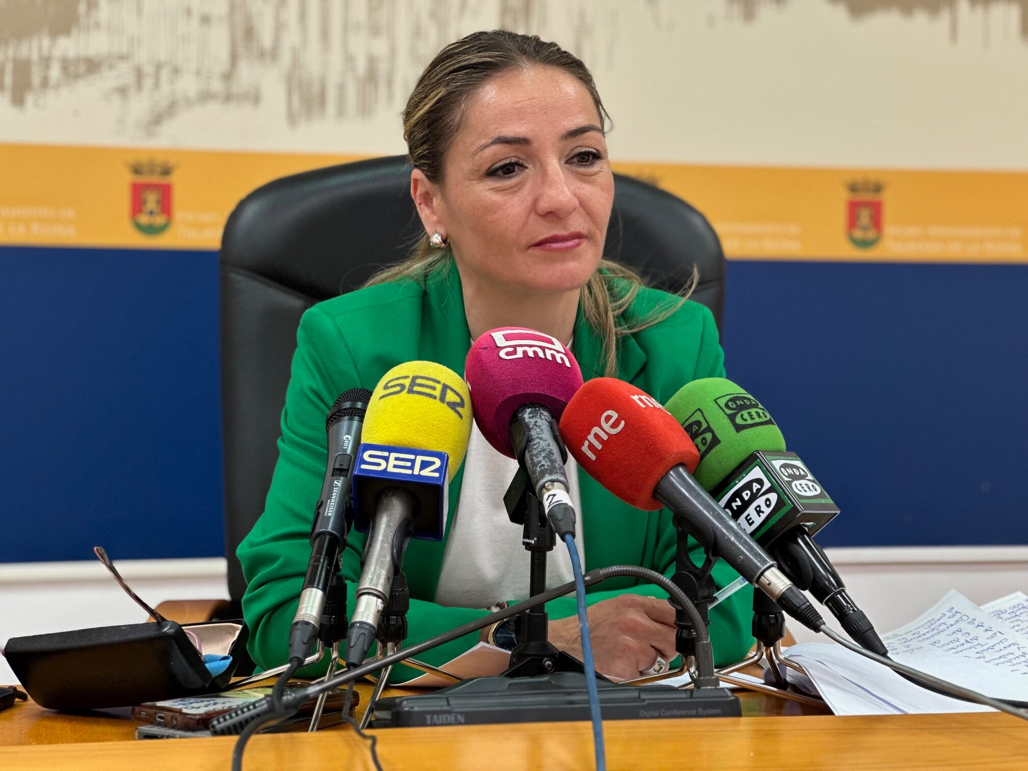 La concejala de Festejos, Maipi Guerrero, haciendo balance de las Ferias de San Isidro 2024.