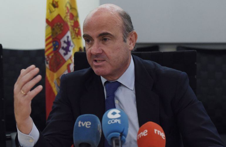 El ministro de Economía y Competitividad de España, Luis de Guindos.