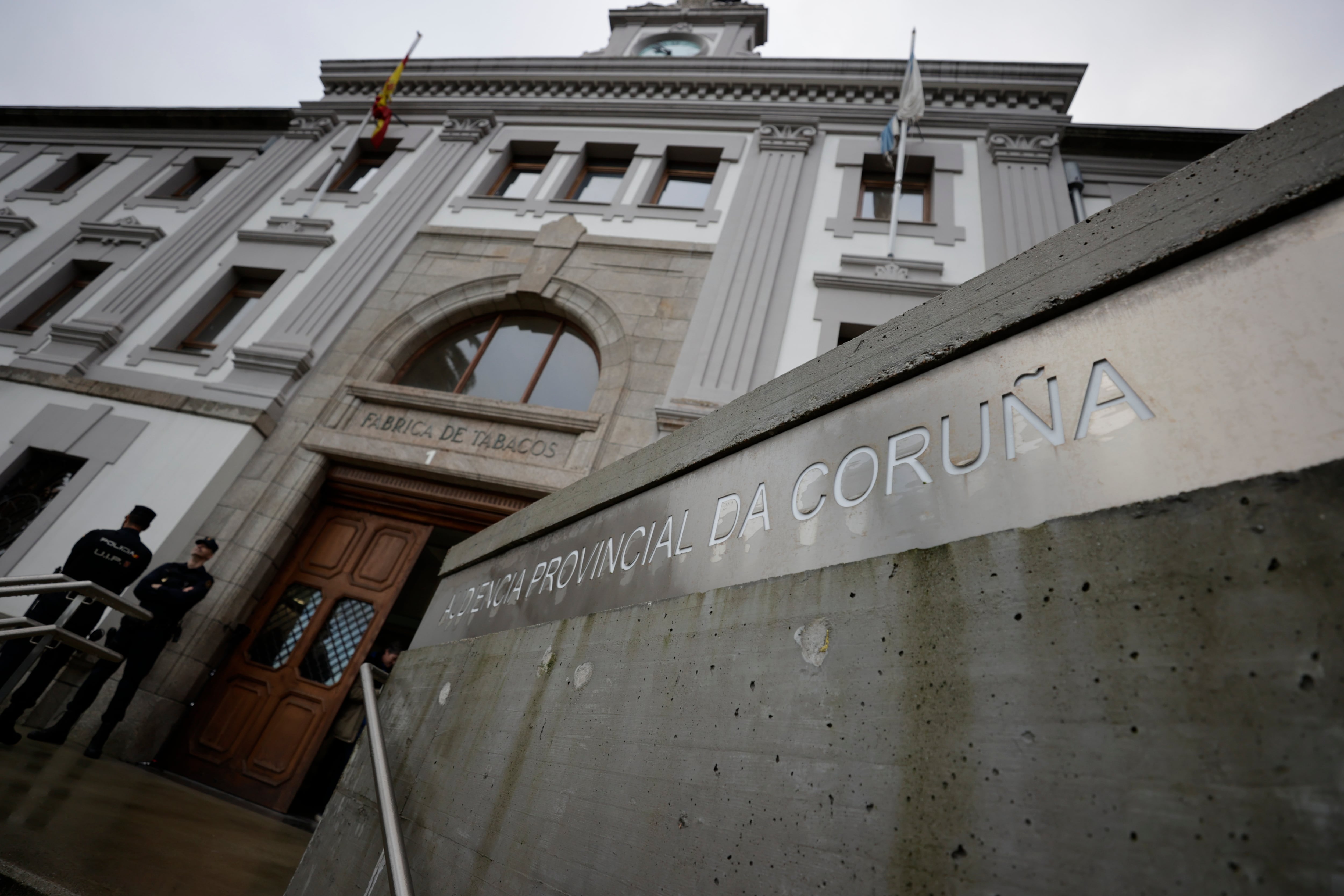 A CORUÑA, 23/11/22.- Fachada de la Audiencia Provincial de A Coruña