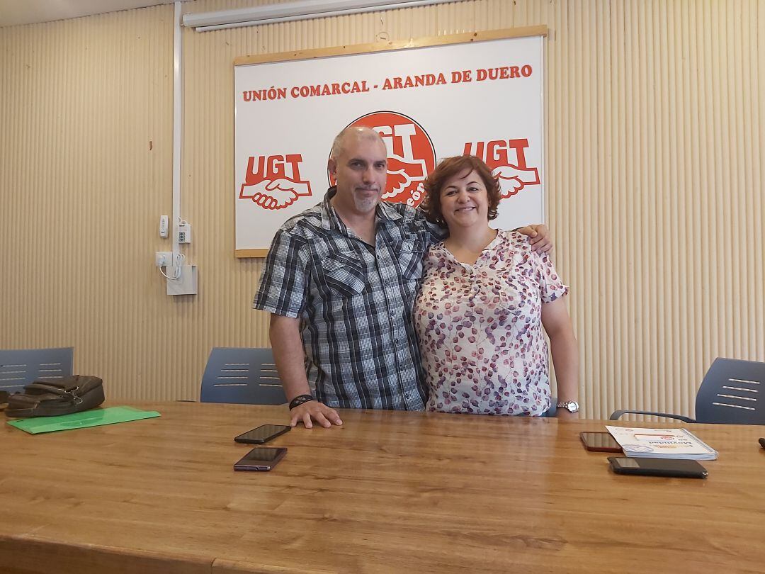 Modesto Rioseras deja la Secretaría Comarcal de UGT y toma el relevo Sonia González