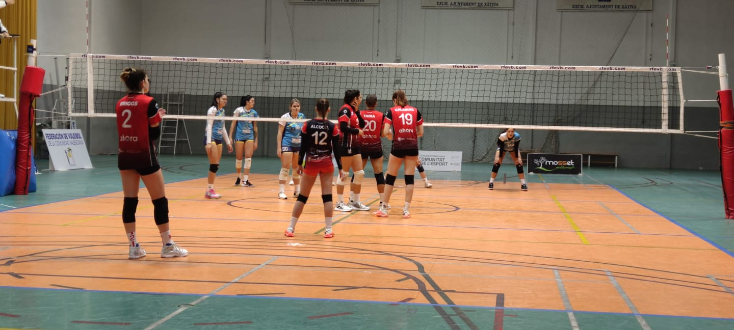 Encuentro ante el equipo canario del AHORA Volei