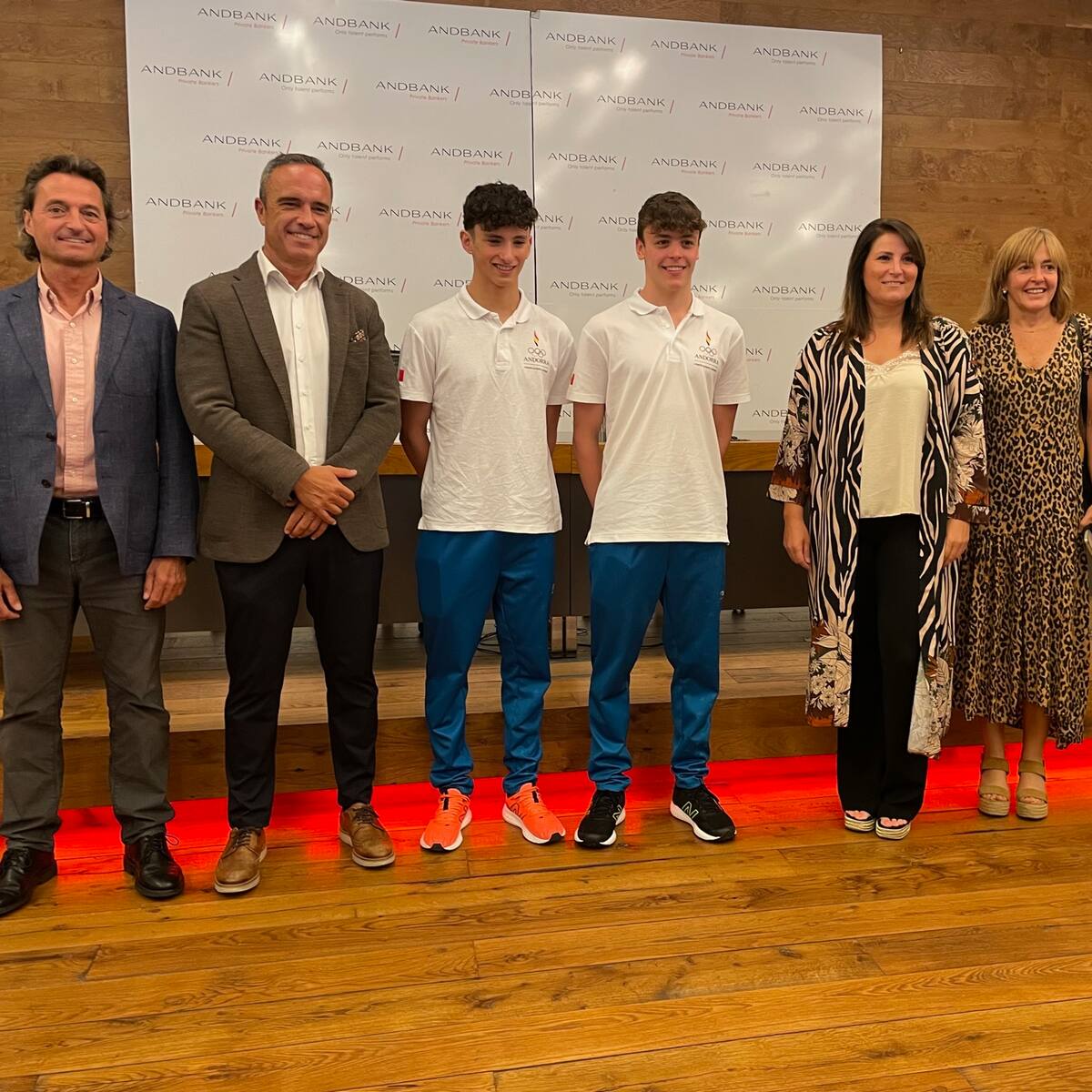 Biel Cuen, Arnau Segarra, Duna i Alba Vinyals, als europeus de la joventut