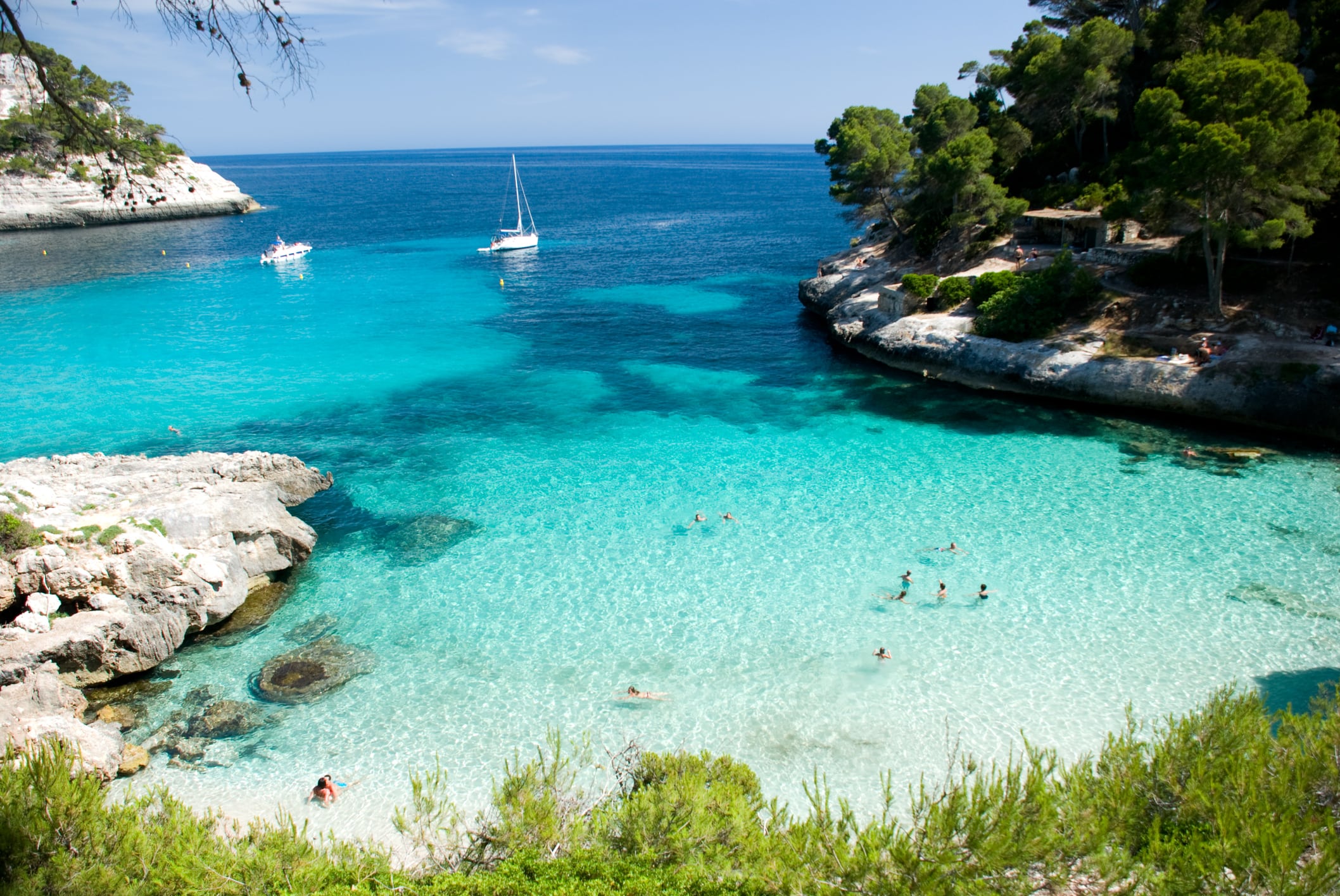 Cala Mitjaneta, Menorca