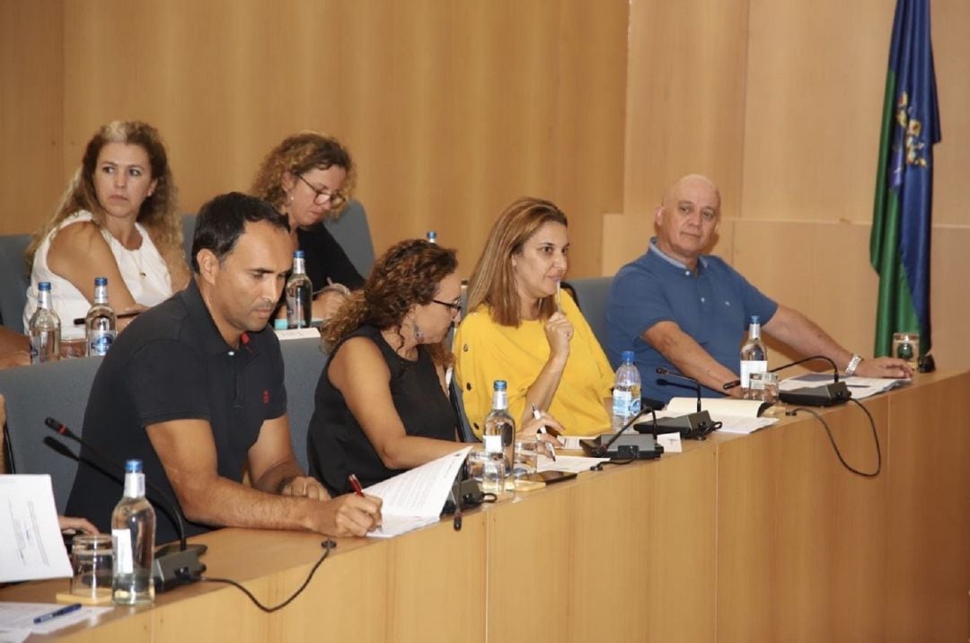 Concejales del PP en el Ayuntamiento de Tías.