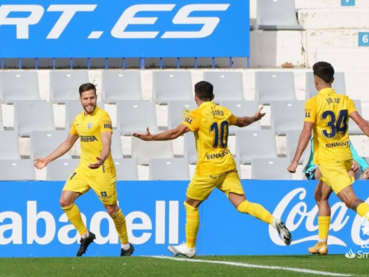 El martillo pilón de Chavarría le da el triunfo al Málaga