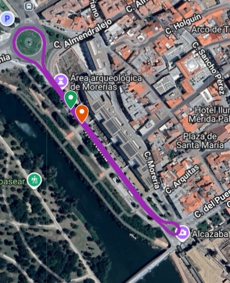 Recorrido Milla Campeonato de España