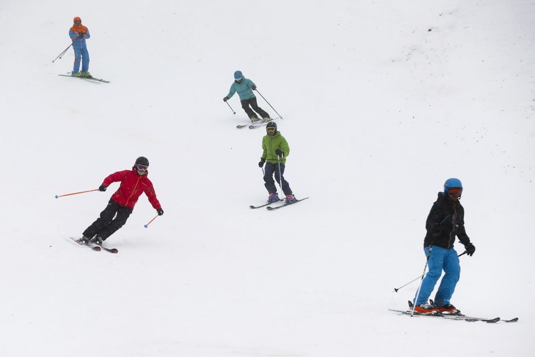 Esquí, en Baqueira Beret.