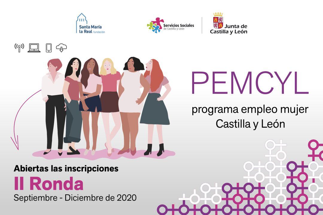 Últimos días para que mujeres en desempleo de Palencia y Aguilar de Campoo se inscriban al programa PEMCYL