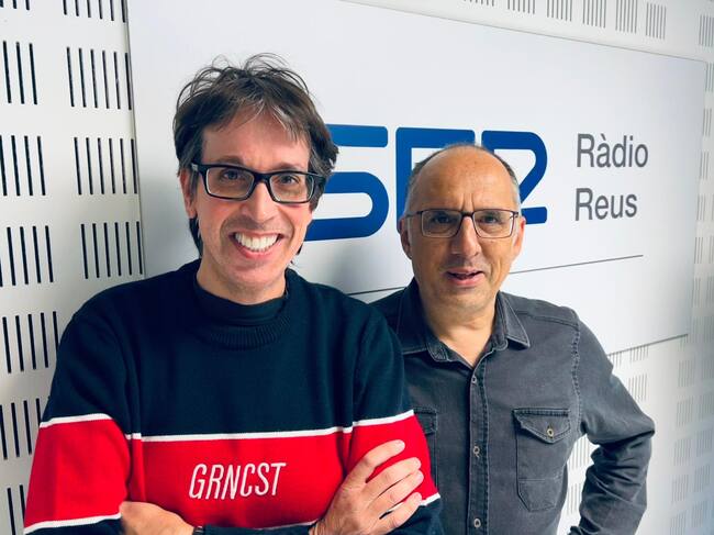 Toni Orensanz i Rafa Marrasé, autors del llibre La gran explosió sobre l'accident d'IQOXE i la història de la petroquímica