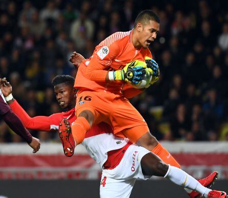 Alphonse Areola, en un partido de la Liga francesa.