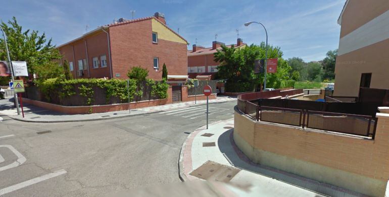 Lugar donde fue detenido el conductor.