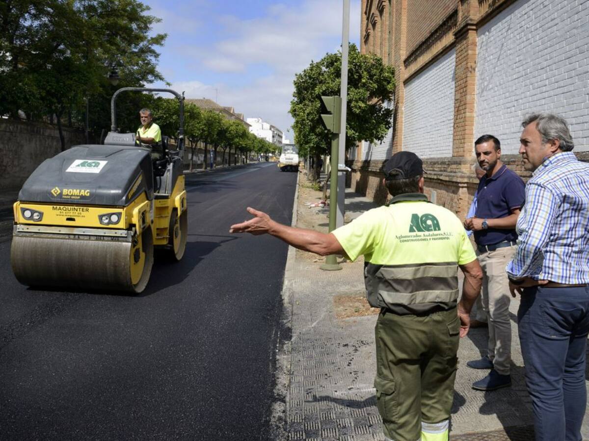 Finaliza la Marea Negra en Jerez con 60 calles asfaltadas