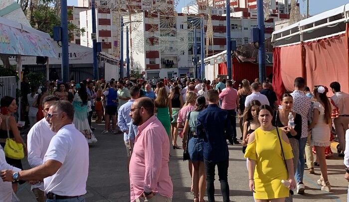 Aspecto del Real este domingo