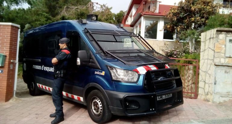 Imatge de l&#039;operatiu a Cala Romana de Tarragona