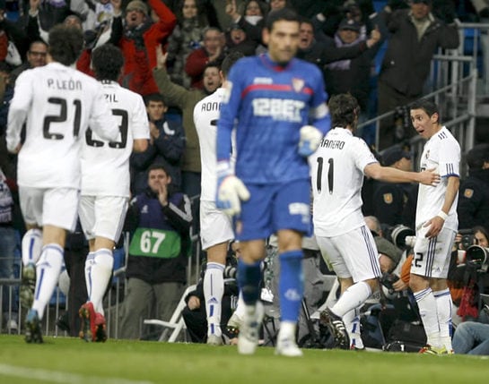 El argentino ha marcado el gol que ha dado la victoria al Real Madrid frente al Sevilla en la decimoséptima jornada de la Liga BBVA