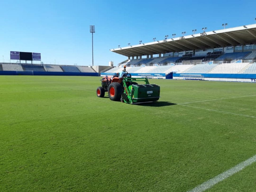 El Estadio "Artés Carrasco" es una de las ubicaciones planteadas para un posible hospital de Campaña en Lorca