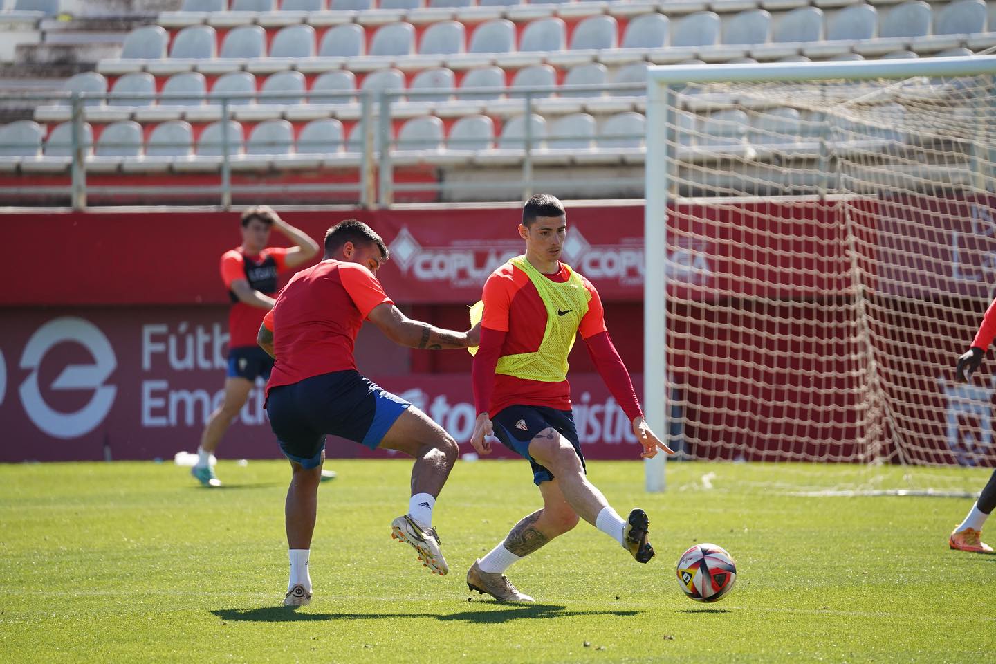 Un entrenamiento del Algeciras