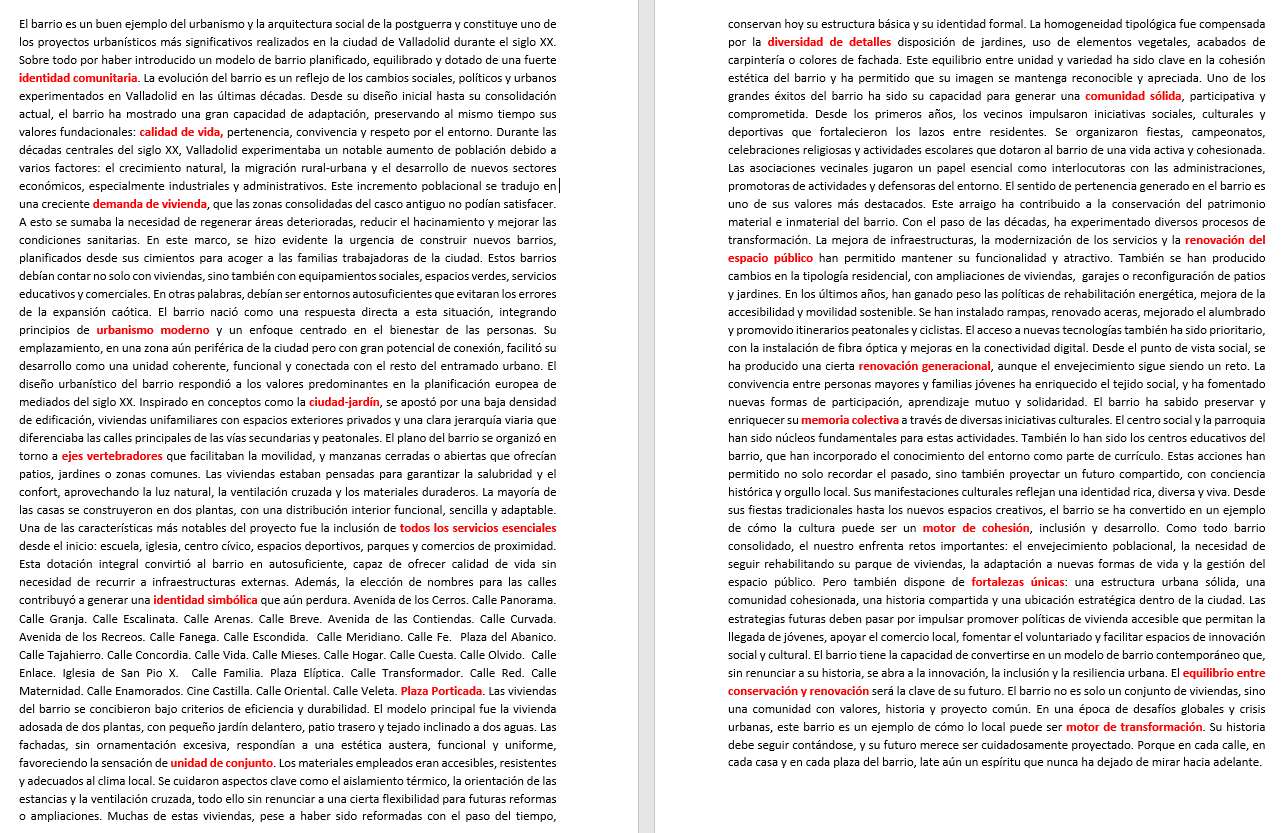 Texto del ascensor de Girón