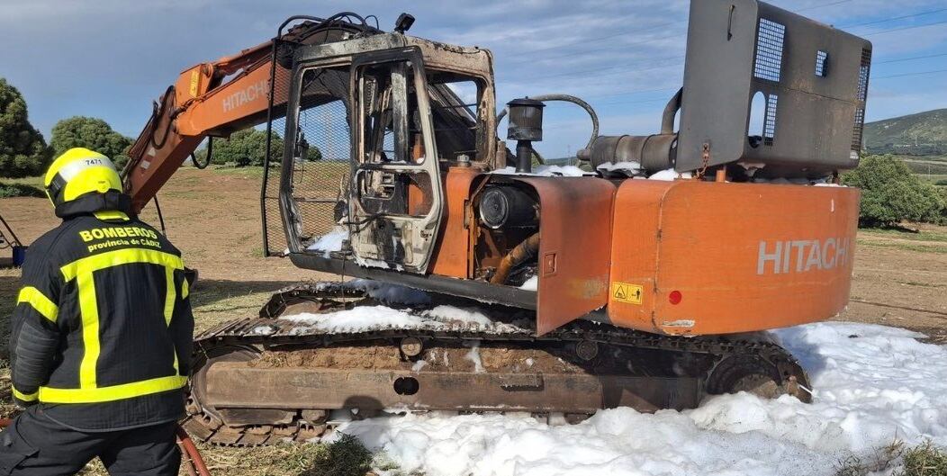 Trabajos de extinción del fuego