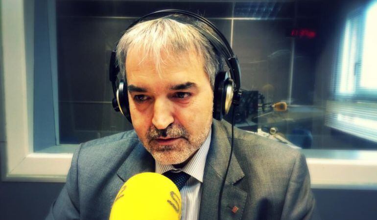 Joaquim Nin als estudis de SER Tarragona.