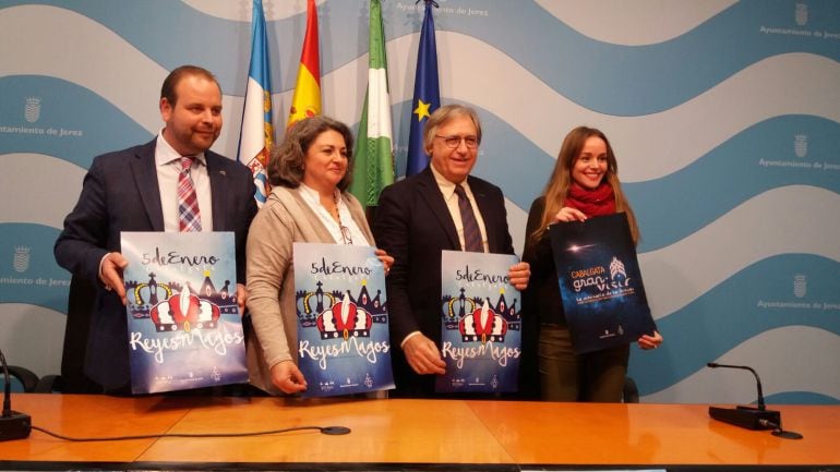 Imagen de la presentación de la Cabalgata de Reyes