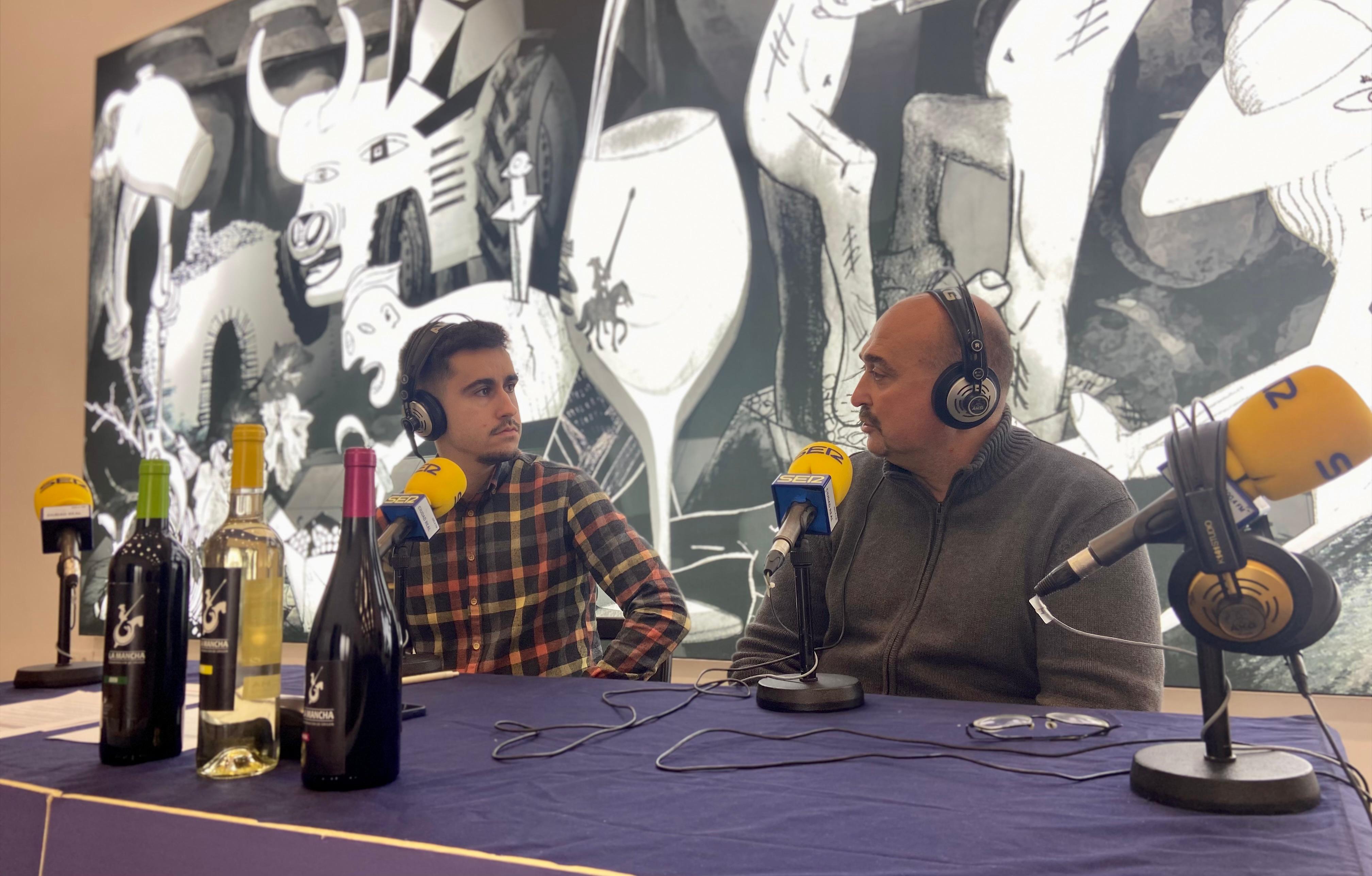 Ángel Ortega, gerente de la DO La Mancha, en el Hoy por Hoy Ciudad Real especial con motivo del Día del Enoturismo