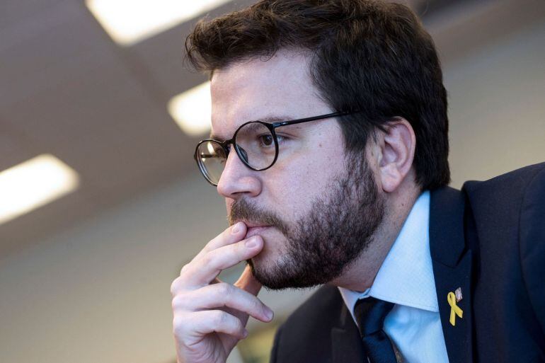 El vicepresident del Govern  i adjunt a la presidència d&#039;ERC, Pere Aragonès