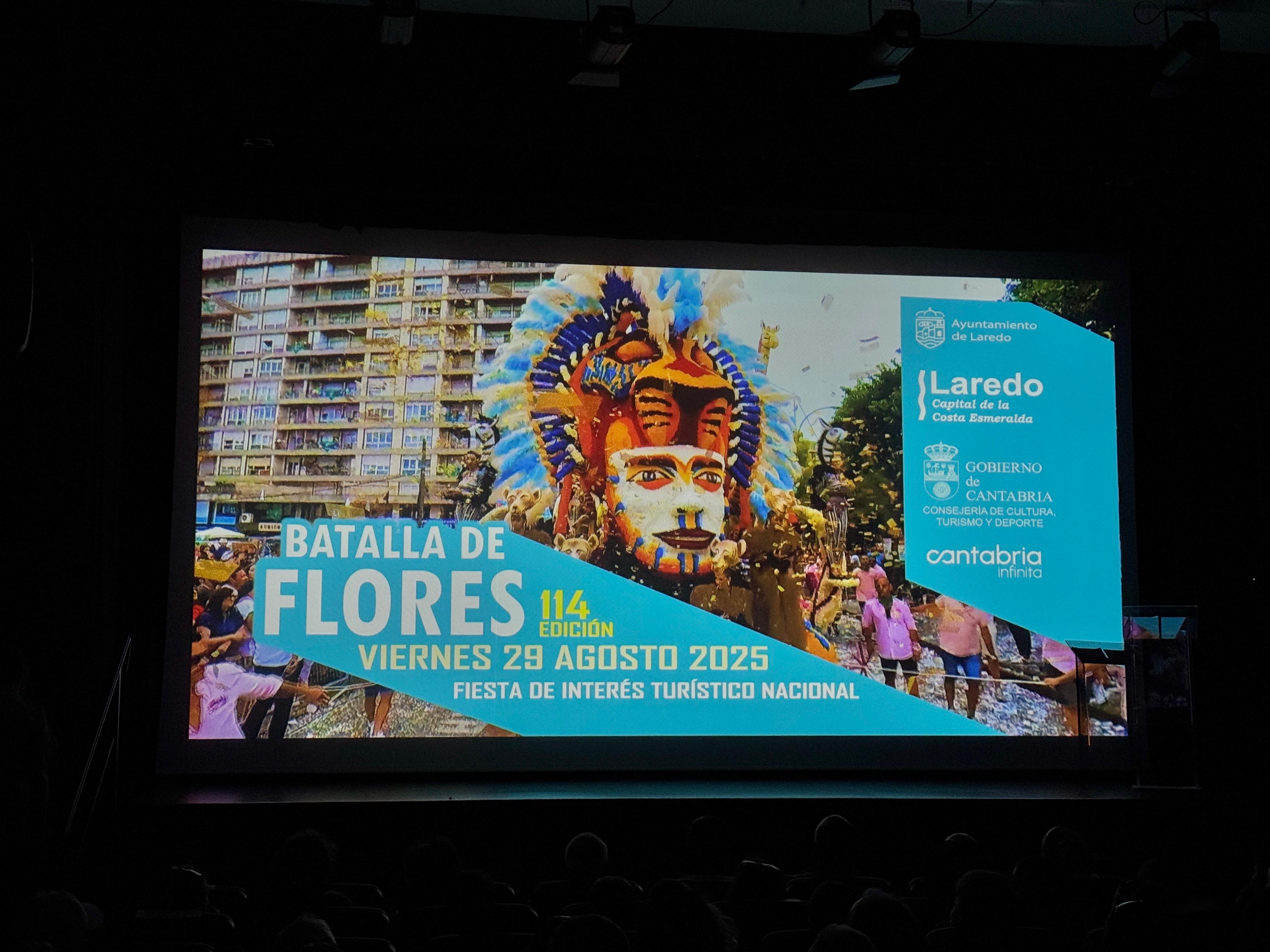 Presentación oficial de la Batalla de Flores de Laredo