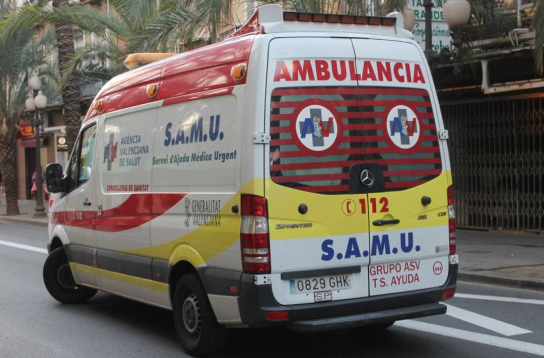 Ambulancia del SAMU Grupo ASV (Imagen de recurso)  