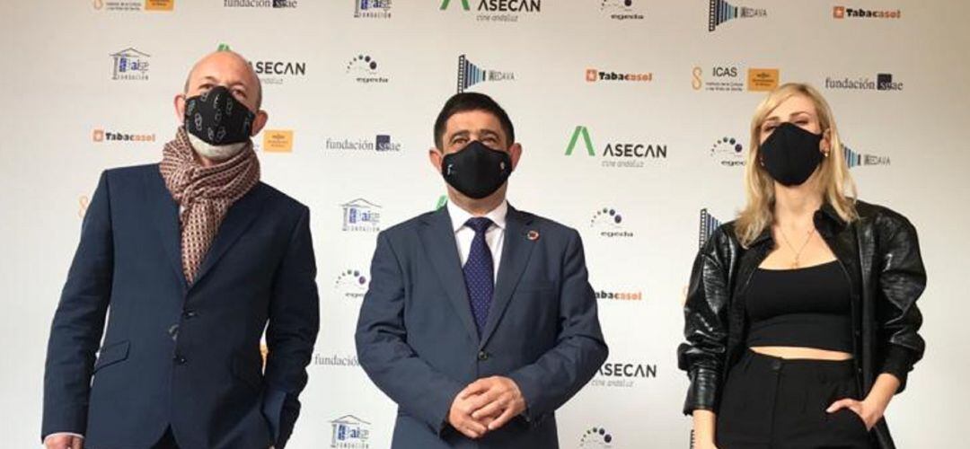 Chema del Barco, Francisco Reyes y Natalia de Molina