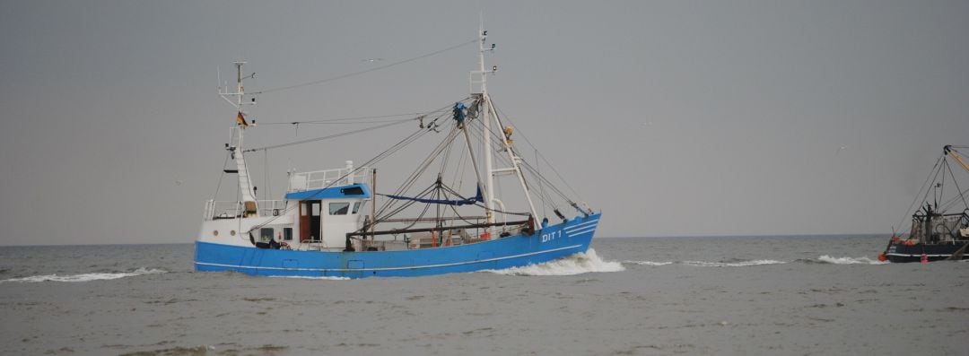 Barco pesquero. Foto de recurso