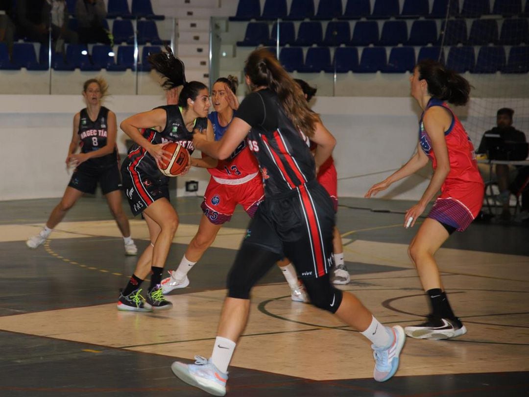 Uno de los partidos del Magec Tías "Contra la Violencia de Género" de la pasada temporada.