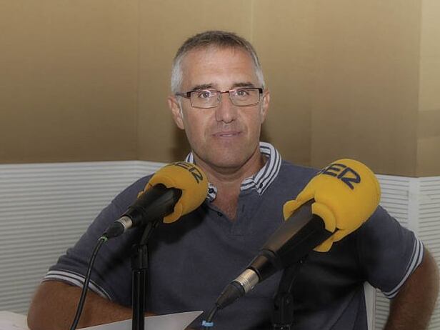 Vicente Montolío durante una entrevista en Hoy por Hoy Castellón
